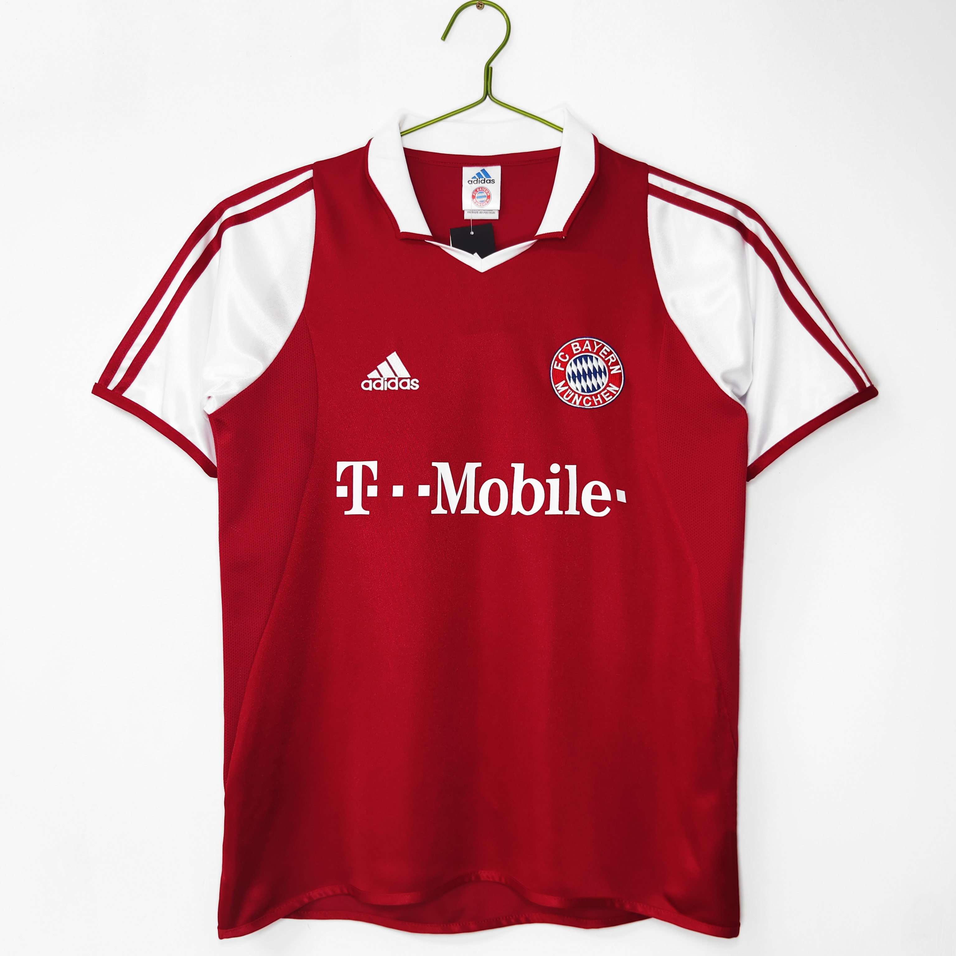 Camiseta de fútbol Bayern Munich 2003/04 LOCAL MANGA CORTA VERSION FAN